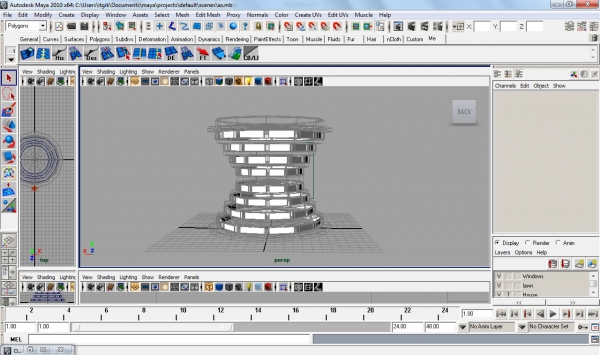 Creation of City in Space: Step 4